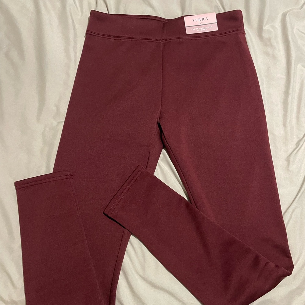 Serra Maroon Leggings